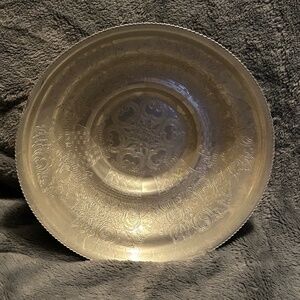 Vintage Wilson Specialties Co. Hand-Wrought Aluminum Serving Bowl Mid-Century
